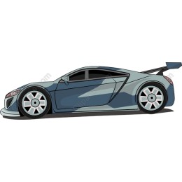 Sleek Sports Car