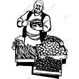 Rustic Market Vendor