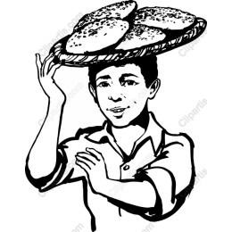 Cookies on Tray: Young Boy