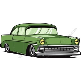 Classic Green Car