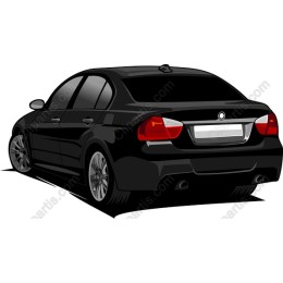 Stylish Black Sedan