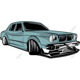 Classic Vintage Drag Car