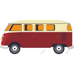 Retro Vintage Camper Van
