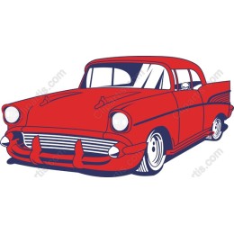 Classic Red Car
