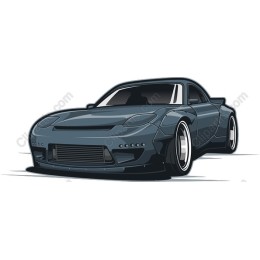 Sleek Sports Car