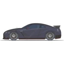 Sleek High-Performance Sports Car