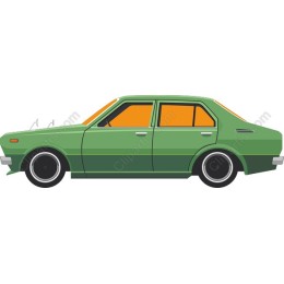 Classic Green Car