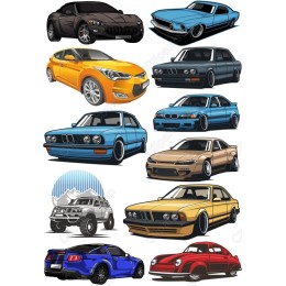 Car Set - Bundle of and