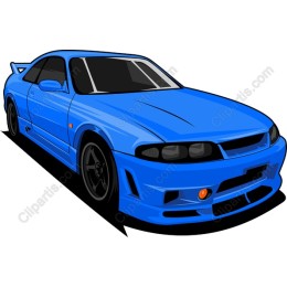 Blue Sports Car