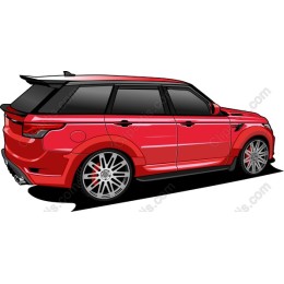 Red SUV