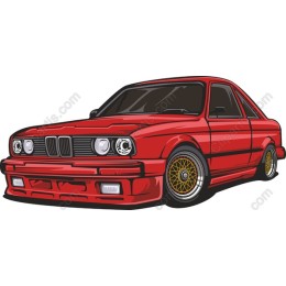 Classic Red Car
