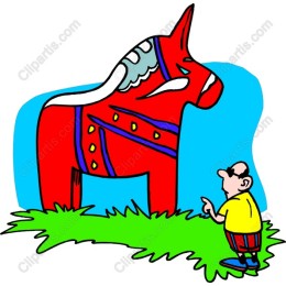 Dala Horse Delight - Vibrant