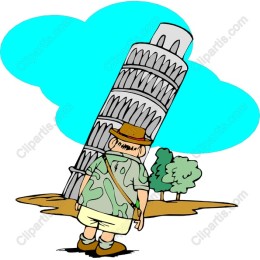 Quirky Leaning Tower of Pisa