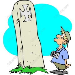 Curious Tourist and Historic Stone