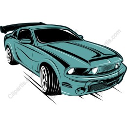 Stylish Muscle Car