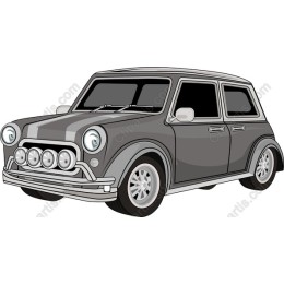 Classic Gray Car