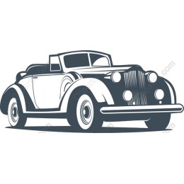 Vintage Convertible Car