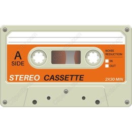 Vintage Stereo Cassette