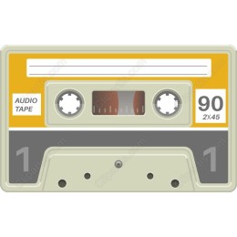 Classic Retro Audio Tape