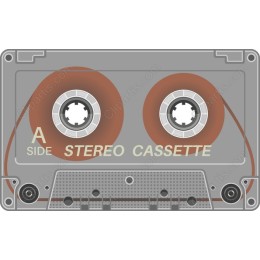 Retro Stereo Cassette