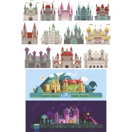 Castle Clipart Set
