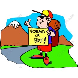Scotland or Bust! Adventurous Hiker