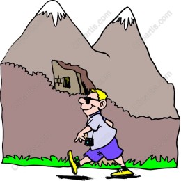 Whimsical Hiker Adventure