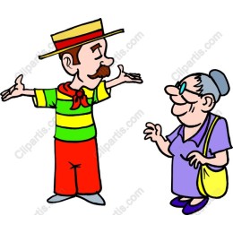 Cheerful Character Interaction