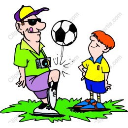 Whimsical Soccer Practice