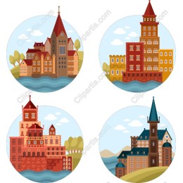 Charming Historical Buildings Collection