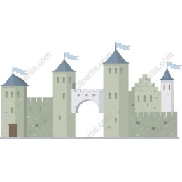 Whimsical Medieval Castle
