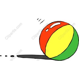 Vibrant Beach Ball