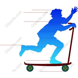 Dynamic Scooter Rider