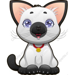 Charming Cat Character