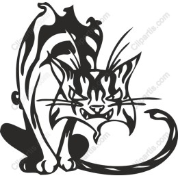 Fierce Feline Cat