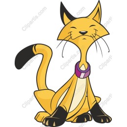 Cheerful Yellow Cat