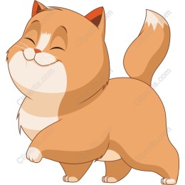 Happy Smiling Cat