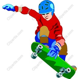 Dynamic Skateboarder