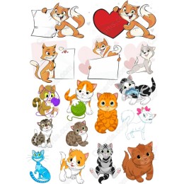 Cat Clipart Collection: Adorable