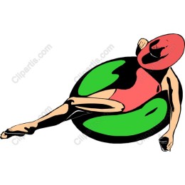 Vibrant Summer Sunbather