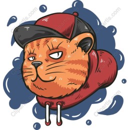 Cool Cat in Cap