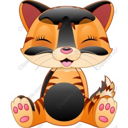 Cute Cartoon Cat
