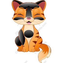 Cute Cartoon Cat