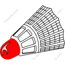 Vibrant Shuttlecock