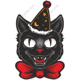 Whimsical Black Cat Party