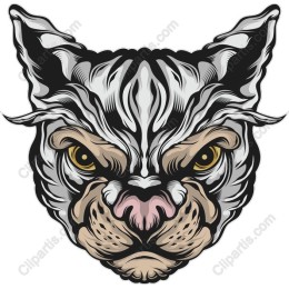 Fierce Lynx Head