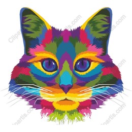 Colorful Cat