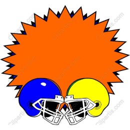 Vibrant Football Helmets