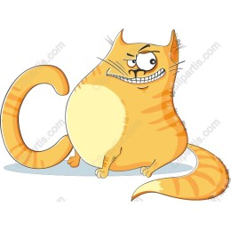 Charming Mischievous Ginger Cat
