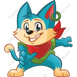 Playful Blue Cat